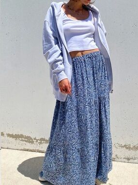 Frye long skirt size s